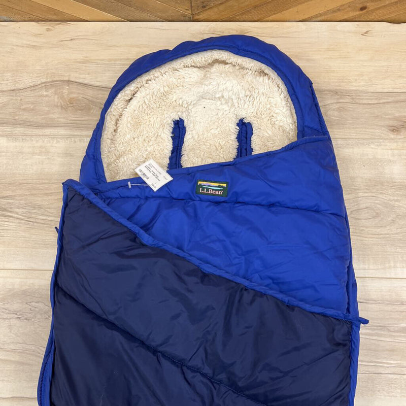 L.L.Bean - Stroller Snow Bunting Bag - MSRP $195: blue-unisex-