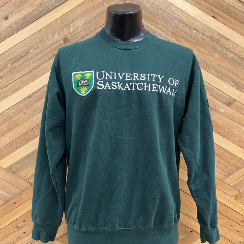 Dubwear Clothing Co. - University of Saskatchewan Sweatshirt - MSRP $45: Green-unisex-MD