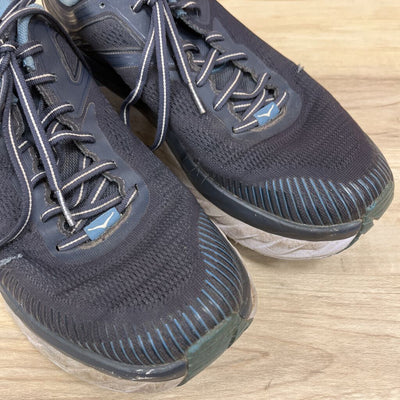 Hoka - Men's Bondi 7 Shoes - MSRP $190: Black / Navy / Blue-men-M10