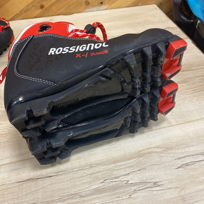 Rossignol - Kids' X1 JR XC Ski Boots - MSRP $119: Black / Red / White-children-37