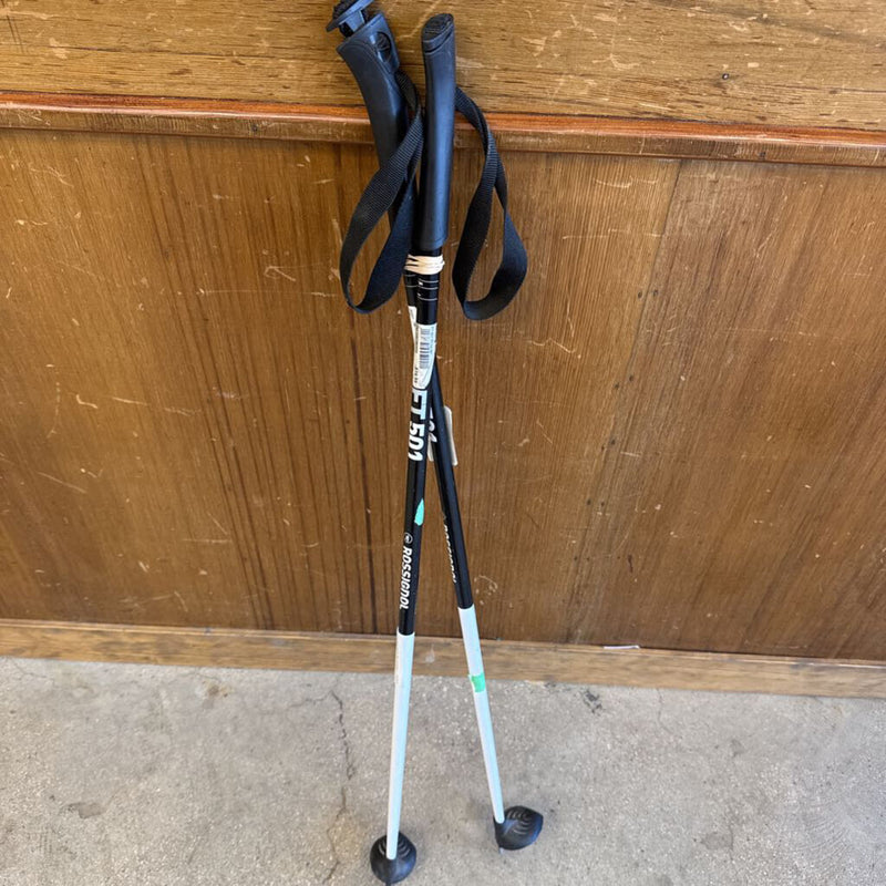 Rossignol - F1 501 XC Ski Poles : Black / White--90cm