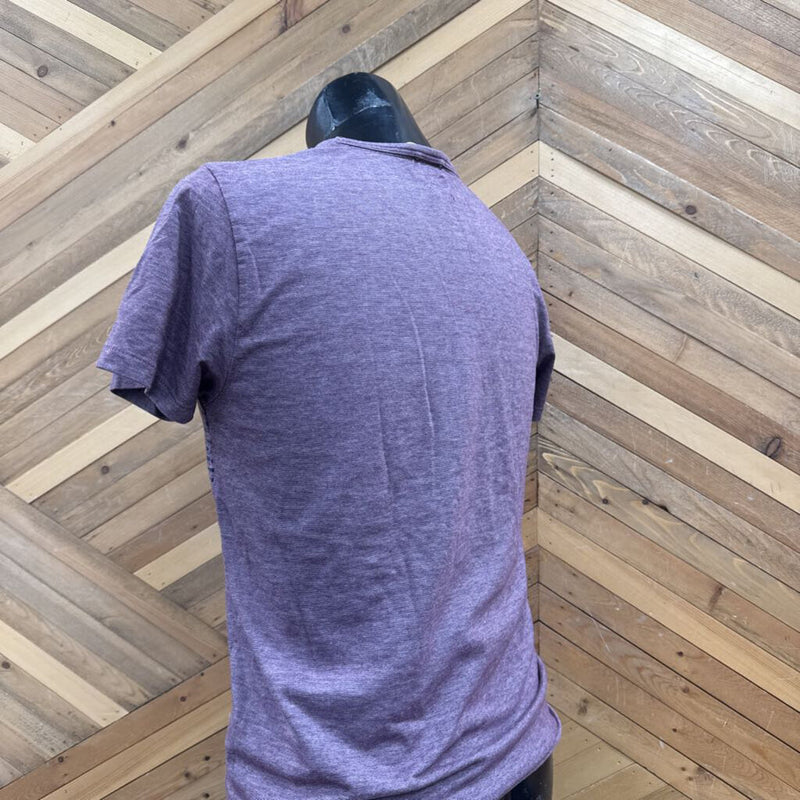 Kolby- Men’s Slim Fit Short Sleeve Shirt: purple-men-mD