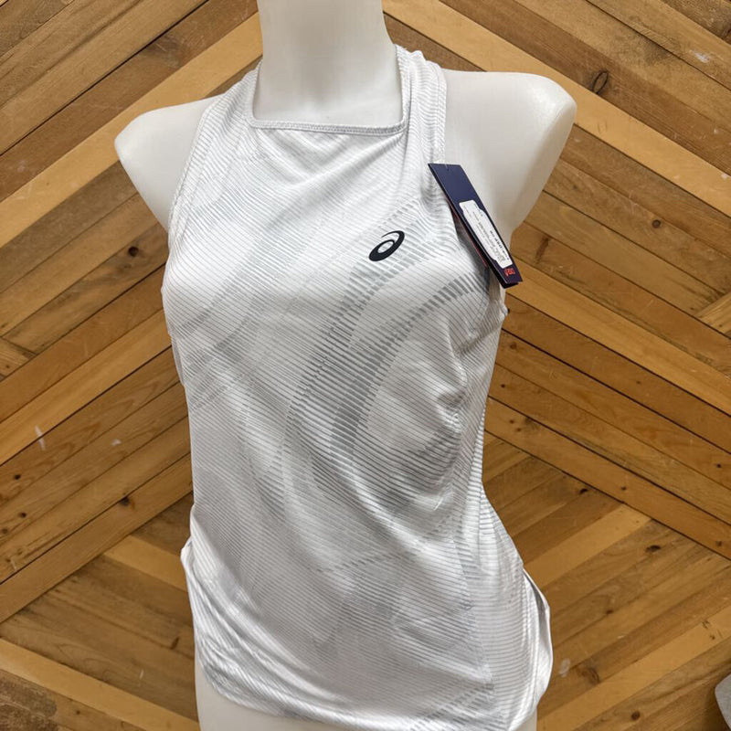 ASICS - Women’s tank Running Shirt -MSRP$60: White-women-MD