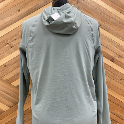 Black Diamond Men's Hooded Pullover: green-men-MD
