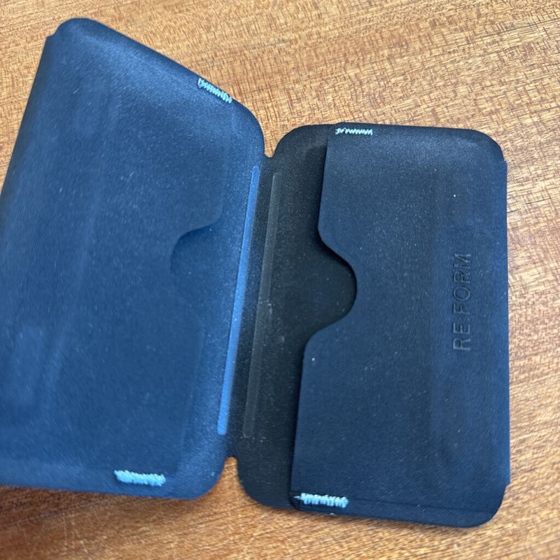 Re.Form- Black Wallet- MSRP $120: black-unisex-