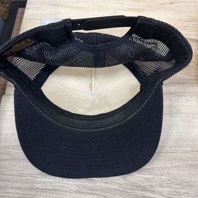 Panorama - Trucker Hat: White, Black-unisex-