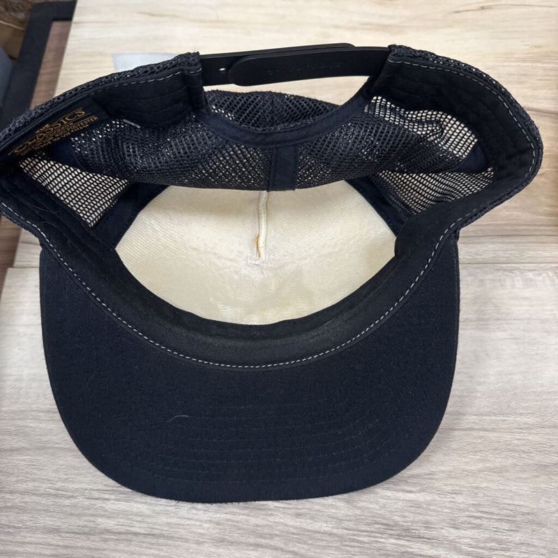 Panorama - Trucker Hat: White, Black-unisex-