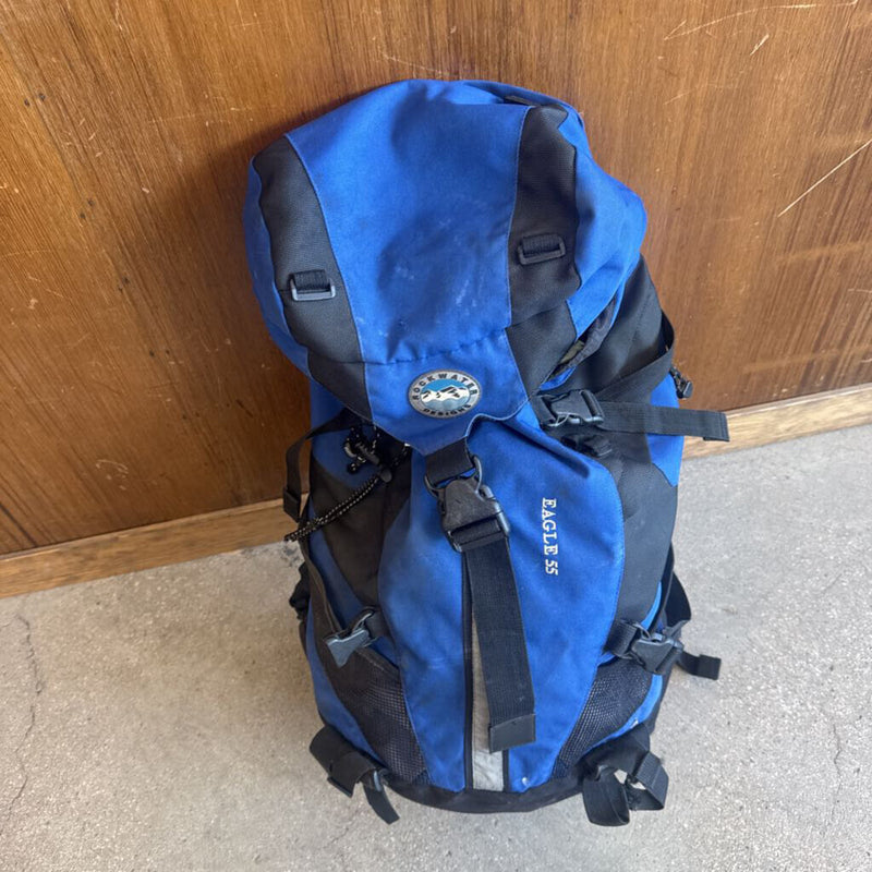 Rock Water Designs- Eagle 55 Hiking Pack : Blue Black --