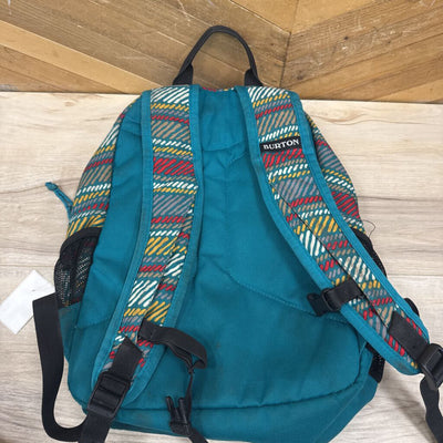 Burton - Kids Backpack with Colorful Stripes- MSRP $69: Teal-unisex-