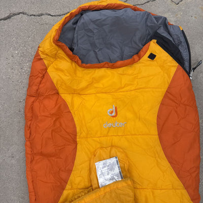 Deuter - Little Star EXP Sleeping Bag- MSRP $129: Orange-children-Children
