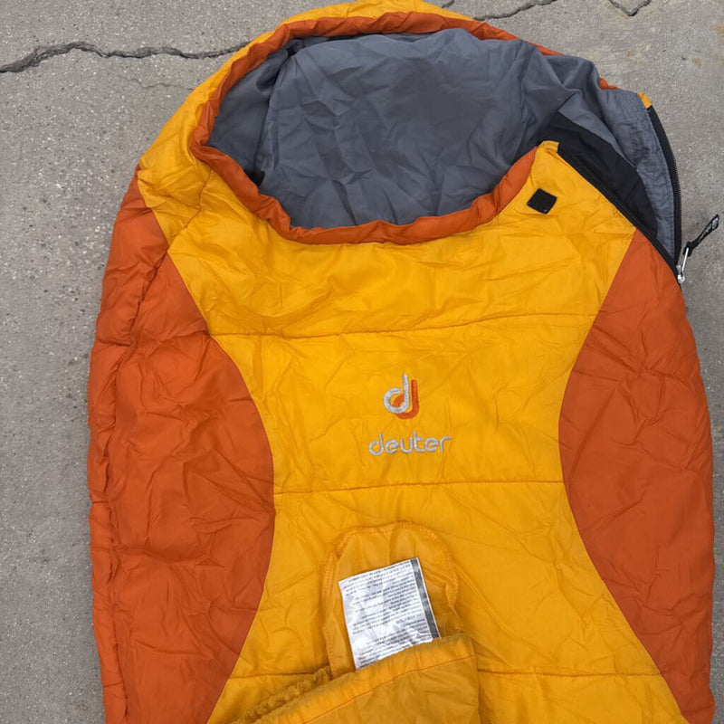 Deuter - Little Star EXP Sleeping Bag- MSRP $129: Orange-children-Children