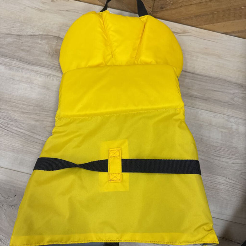 Fluid - Child PFD: yellow-children-30-60lbs