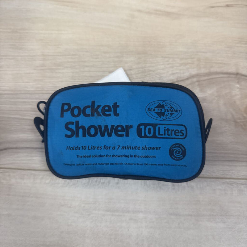 Sea to Summit - Pocket Shower 10 Litres- MSRP $50: blue-unisex-