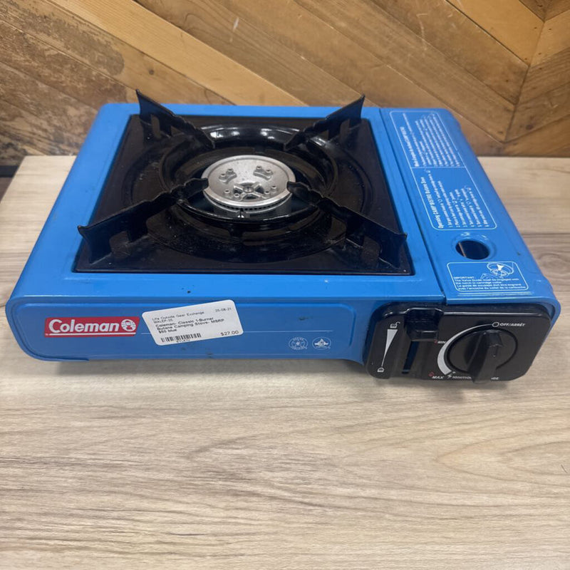 Coleman- Classic 1-Burner Butane Camping Stove- MSRP $50: blue-unisex-