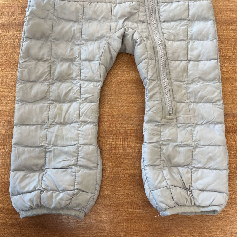 The North Face - Infant Fleece-Lined Thermoball Bunting Suit - MSRP $160: Light Grey-infant-18-24M