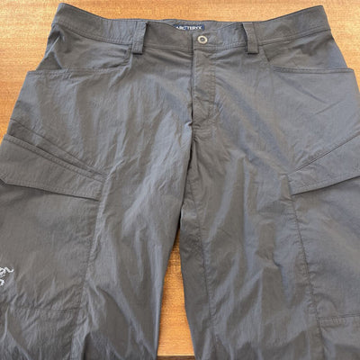 Arc'teryx - Men's Lightweight Hiking Pants - MSRP comp $150: Grey-men-36 / 32 inseam
