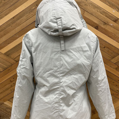 Ecko Red - Women's Down-Filled Parka - MSRP comp $279: Off White/Light Grey-women-LG