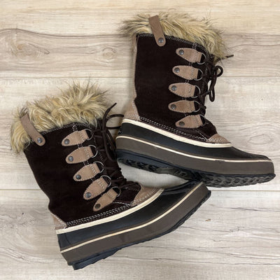 WindRiver - Women's Tall Winter Boots - MSRP $170: Black/Brown-women-W9
