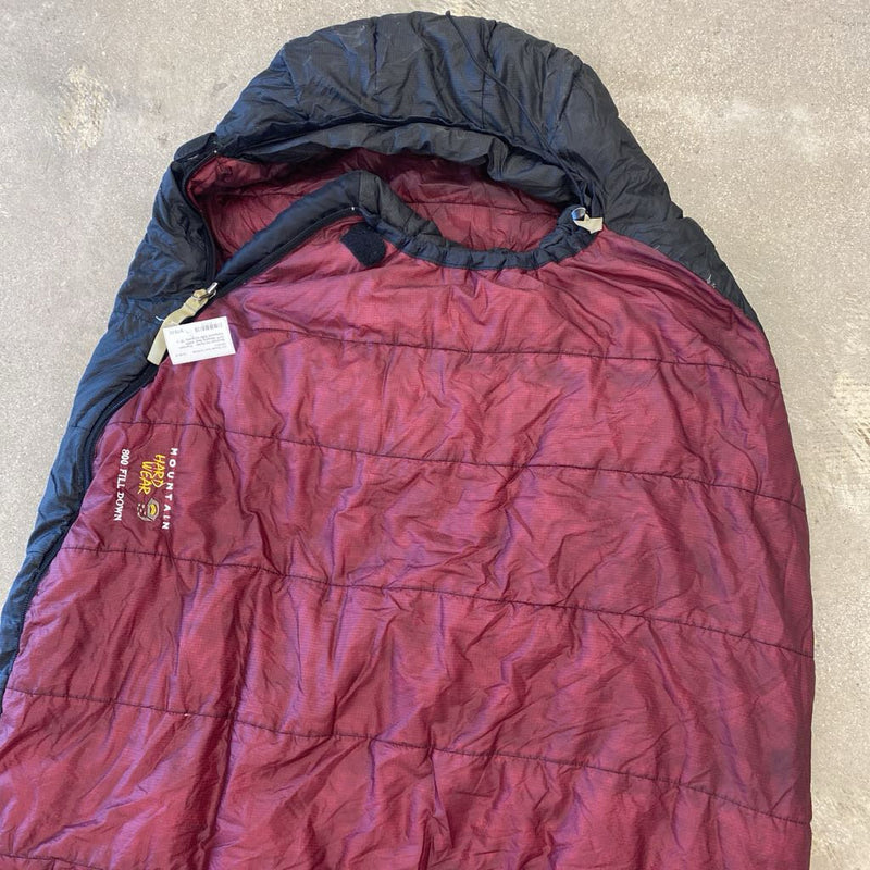 Mountain Hardwear - Phantom 32°F Sleeping Bag- MSRP compared $380: burgundy-unisex-78&
