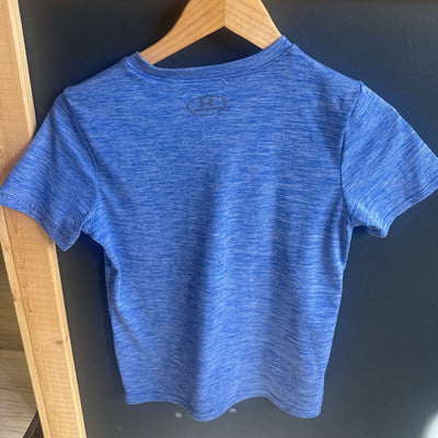 Under Armour- Boys' HeatGear Performance T-Shirt: blue-boys-LGY