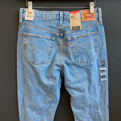 Levi's - Women's 501 Original High Rise Ripped Jeans - MSRP $99: Denim-women-29/30