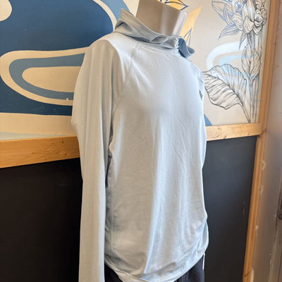 Black Diamond- Men's Alpenglow Hoody - MSRP $129: light blue-men-MD
