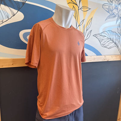 Black Diamond Men's Outdoor Tee: orange-men-MD