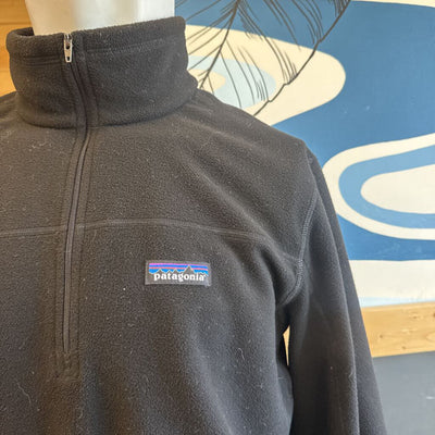 Patagonia - Men's Micro D Fleece Pullover- MSRP $90: black-men-MD