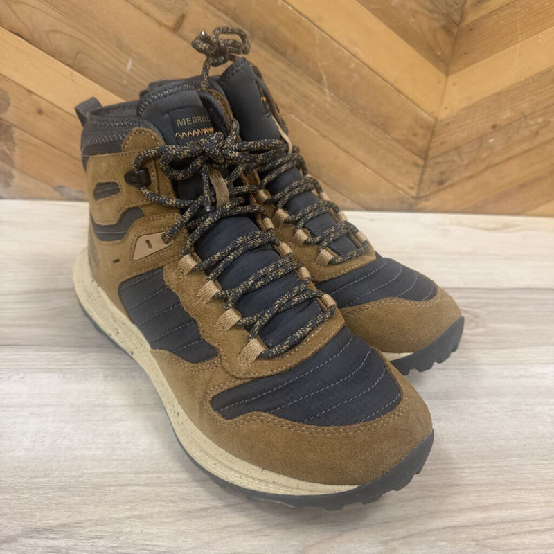 Merrell Waterproof Hiking Shoes: brown, grey-men-8