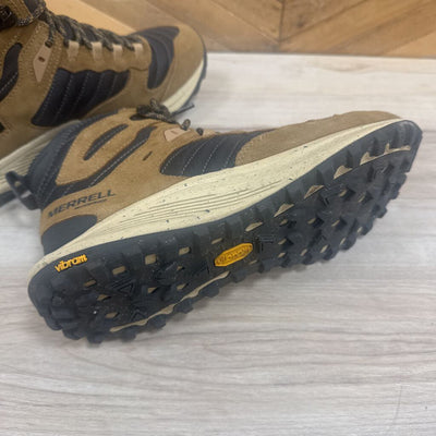 Merrell Waterproof Hiking Shoes: brown, grey-men-8