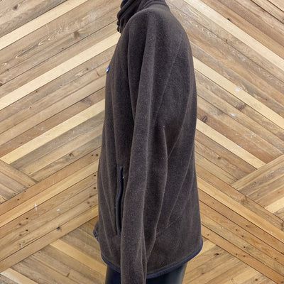 Patagonia - Zip Up Better Sweater - MSRP $199: Brown-men-LG