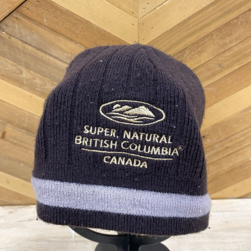 Super Natural British Columbia -Beanie Hat: black-unisex-