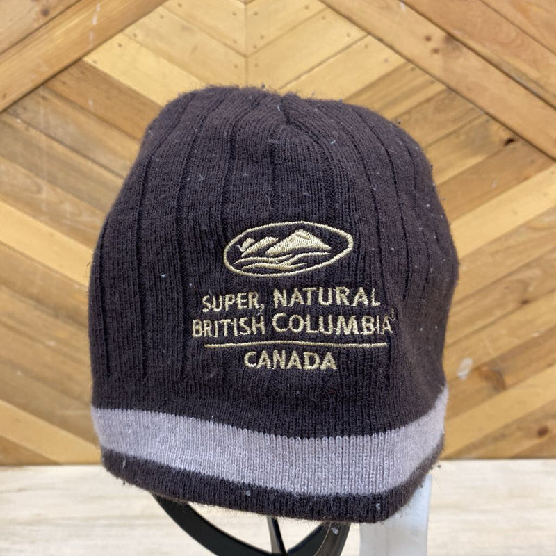 Super Natural British Columbia -Beanie Hat: black-unisex-