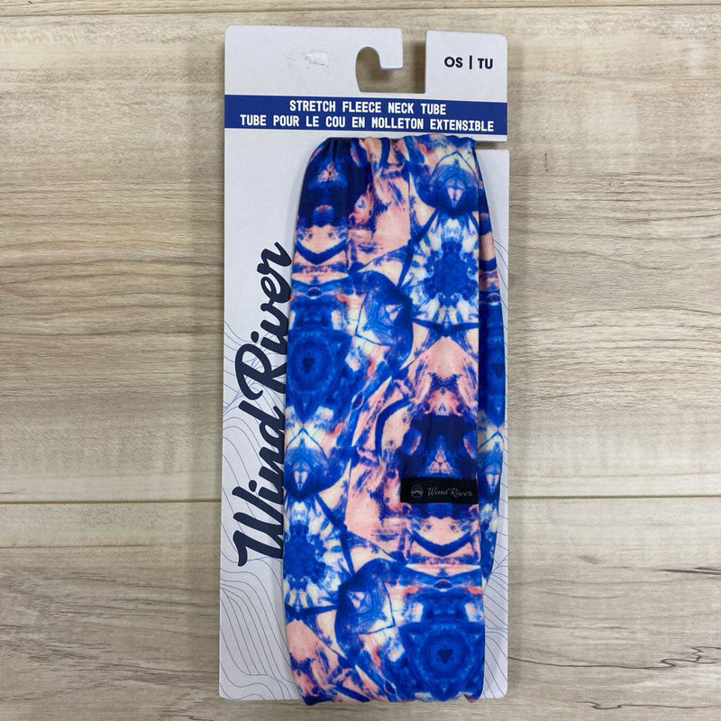 Wind River - Blue/Pink Multi-Pattern Tube: blue/pink-women-one size