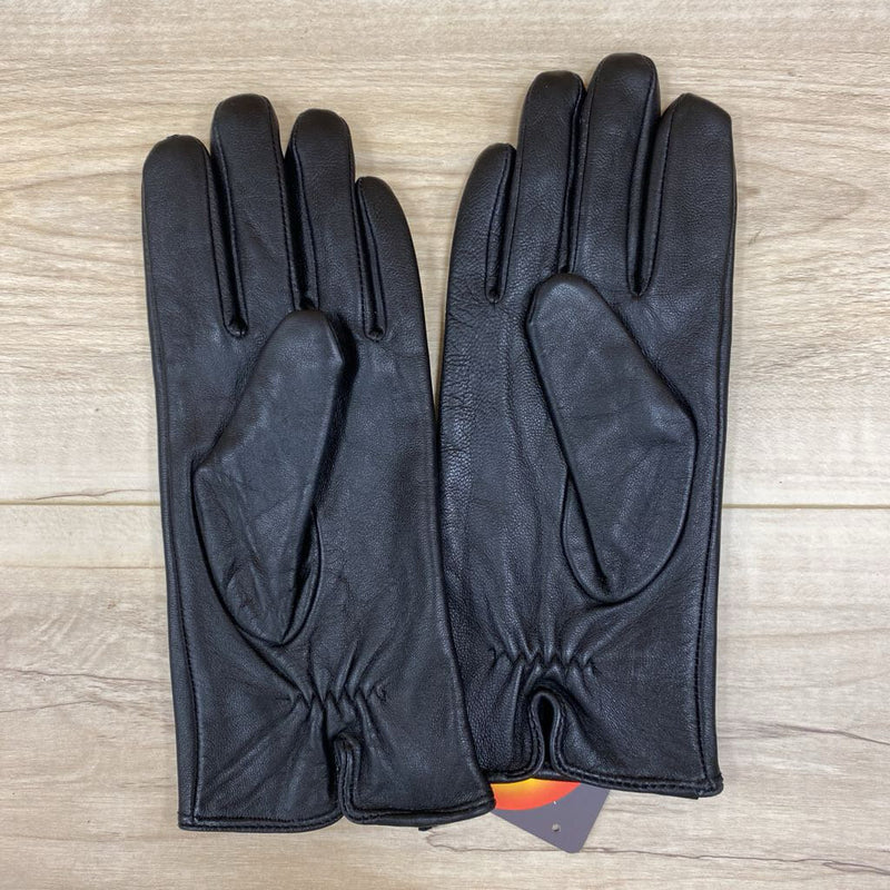 Denver Hayes- Leather Gloves with T-max Lining- MSRP $50 : black-unisex-large