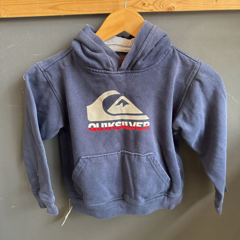 Quiksilver- Youth Hoodie- MSRP $60 : Navy Blue-children-7