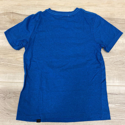 Shawn White- Kids Blue Skeleton Surf T-Shirt: blue-children-8/10Y