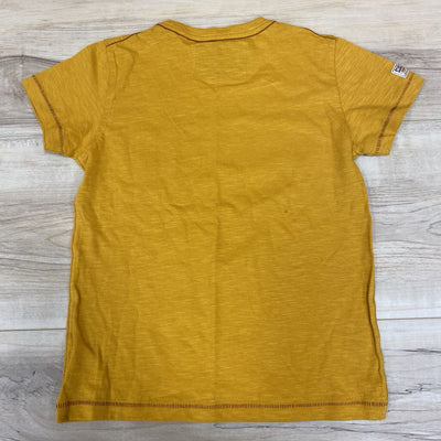 Next Brand- Cool Sunglasses Graphic T-Shirt: yellow-children-6Y