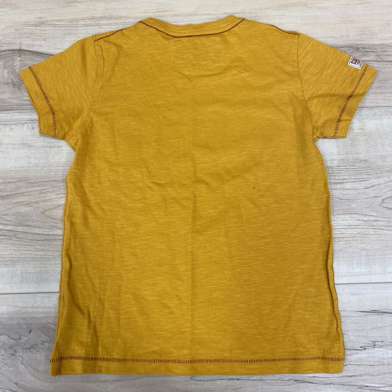 Next Brand- Cool Sunglasses Graphic T-Shirt: yellow-children-6Y