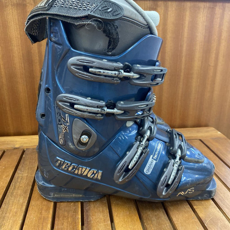 Tecnica Ski Boots: Blue-women-23/23.5*