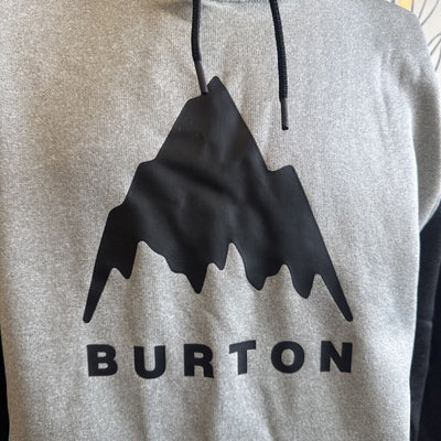 Burton - Men's Hoodie- MSRP $119: Grey-men-LG