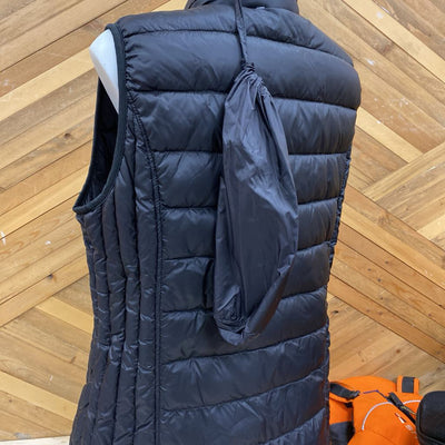 32 Degrees Weatherproof - Women's Black Puffer Vest: black-unisex-LG