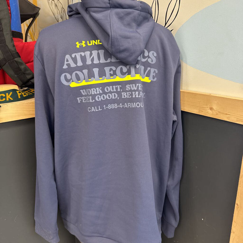Under Armour Athletic Collective Hoodie: gray-men-3XL