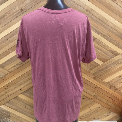 RVCA - Men's Red T-Shirt- MSRP $36: red-unisex-XL