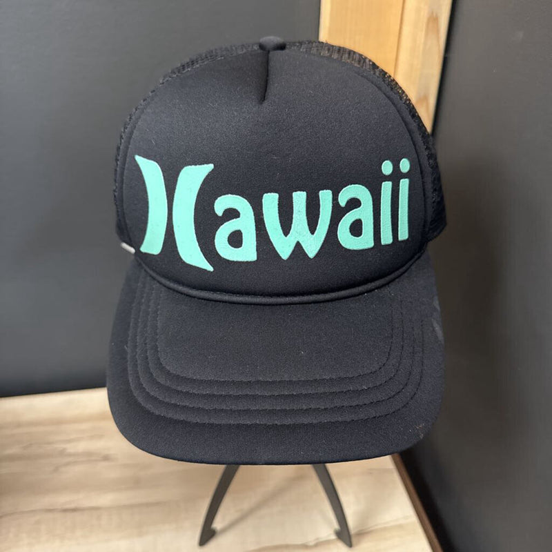 Hurley - Hawaii Trucker Hat- MSRP $40: black-unisex-