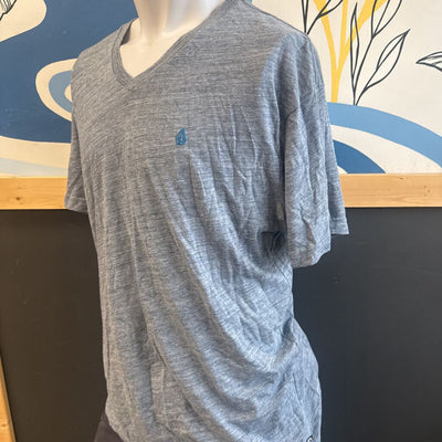 Volcom- Men's Slim Fit T-Shirt: gray-men-XL
