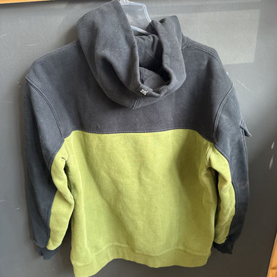 22Fresh - Youth Hoodie - MSRP $79: green and black-unisex-XLY