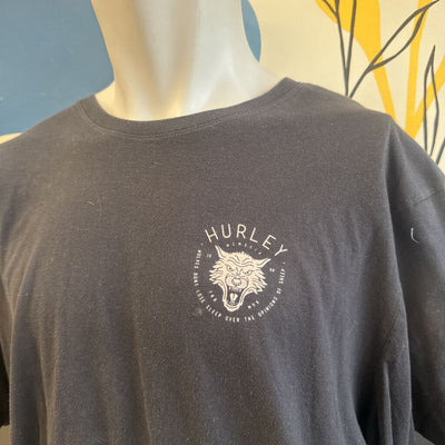 Hurley- Men's Black T-Shirt: black-men-XXL