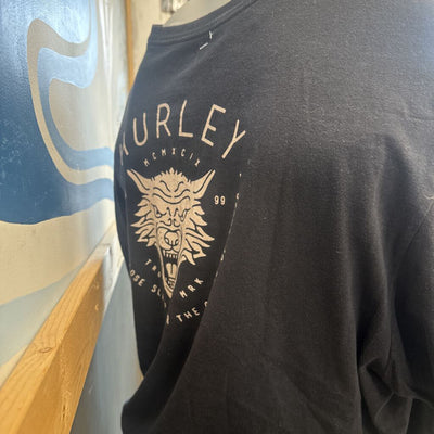 Hurley- Men's Black T-Shirt: black-men-XXL