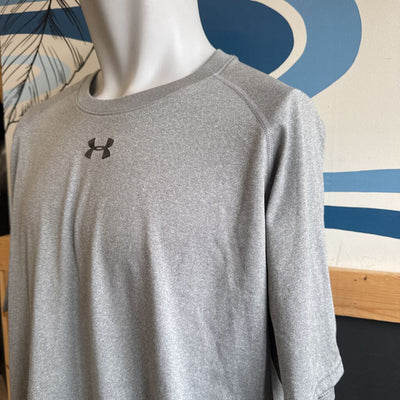 Under Armour - Men's Tech T-Shirt : Gray-men-XXL